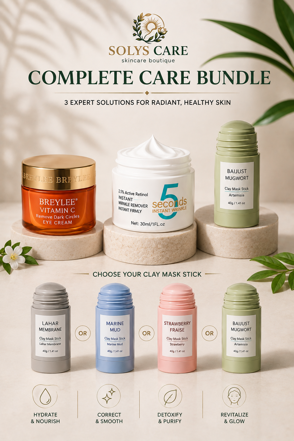 Coffret soins rajeunissants