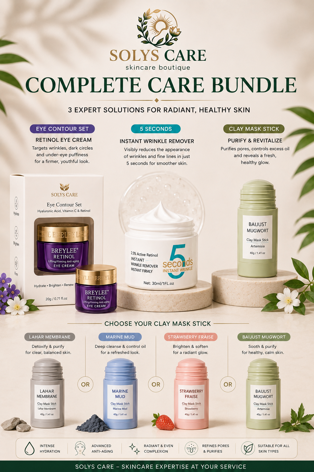 Coffret soins rajeunissants